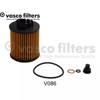 Filtre à huile DAVID VASCO V086 pour HYUNDAI TUCSON 1,6 T-GDi HTRAC - 150cv