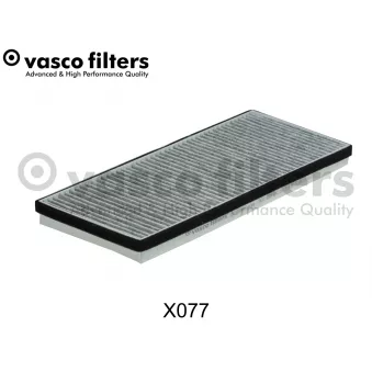 Filtre, air de l'habitacle DAVID VASCO X077 pour MERCEDES-BENZ SPRINTER 308 D 2.3 - 79cv