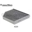 DAVID VASCO X220 - Filtre, air de l'habitacle