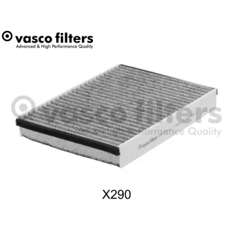 Filtre, air de l'habitacle DAVID VASCO X290 pour FORD C-MAX 2.0 TDCi - 163cv