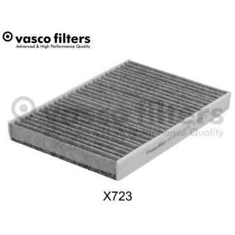 Filtre, air de l'habitacle DAVID VASCO X723 pour LAND ROVER RANGE ROVER EVOQUE TD4 4x4 - 150cv
