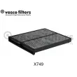 DAVID VASCO X749 - Filtre, air de l'habitacle