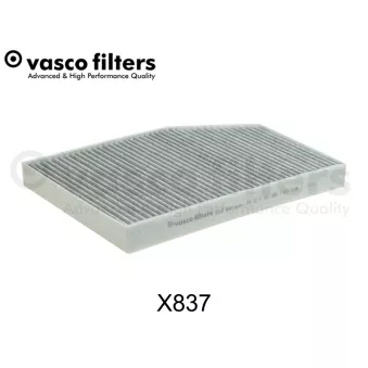 Filtre, air de l'habitacle DAVID VASCO X837 pour BMW Série 3 M3 CS xDrive - 551cv