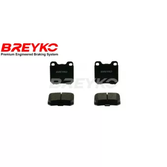 Jeu de 4 plaquettes de frein avant DAVID VASCO [Z915]