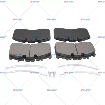 AUGER 92906 - Jeu de 4 plaquettes de frein avant