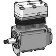 Compresseur, système d'air comprimé KNORR-BREMSE [ACX83DK]