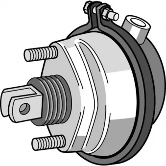 KNORR-BREMSE I75266 - Cylindre de frein à diaphragme