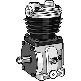 KNORR-BREMSE I81156 - Compresseur, système d'air comprimé