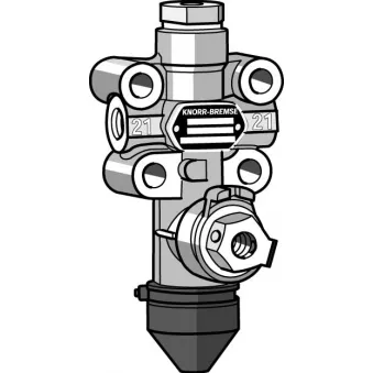KNORR-BREMSE K002335 - Valve de suspension pneumatique