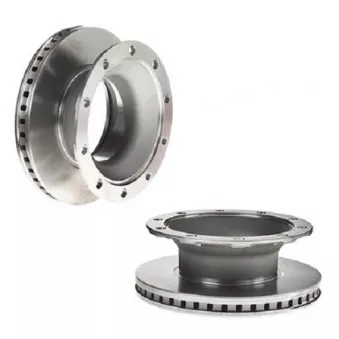 Jeu de 2 disques de frein avant KNORR-BREMSE OEM 0308835057