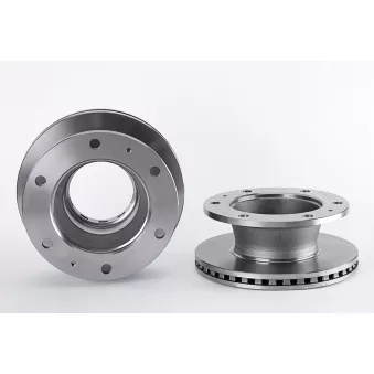 KNORR-BREMSE K184832N50 - Jeu de 2 disques de frein avant