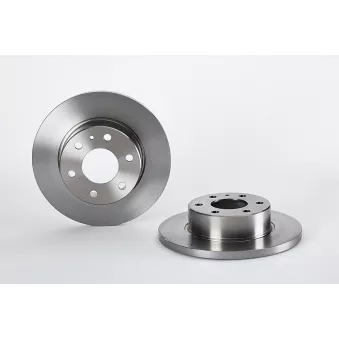 KNORR-BREMSE K206949N50 - Jeu de 2 disques de frein avant