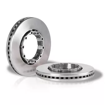 KNORR-BREMSE K211840N50 - Jeu de 2 disques de frein avant