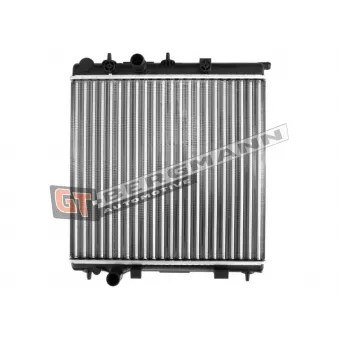 Radiateur, refroidissement du moteur GT-BERGMANN GT10-179 pour CITROEN DS3 1.4 VTi 98 - 98cv