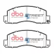 Jeu de 4 plaquettes de frein avant DBA Australia [DB1293SS]