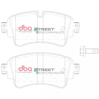 Kit de plaquettes de freins de haute performance DBA Australia DB15032XP