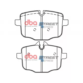 DBA Australia DB15109XP - Kit de plaquettes de freins de haute performance