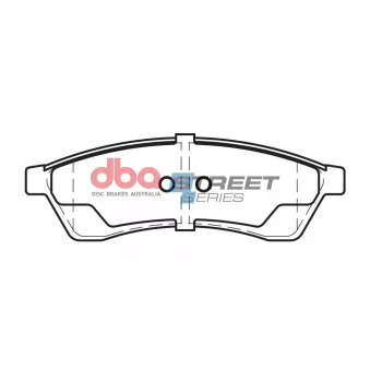 Jeu de 4 plaquettes de frein avant DBA Australia [DB1689SS]