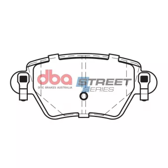 DBA Australia DB1697SS - Jeu de 4 plaquettes de frein avant