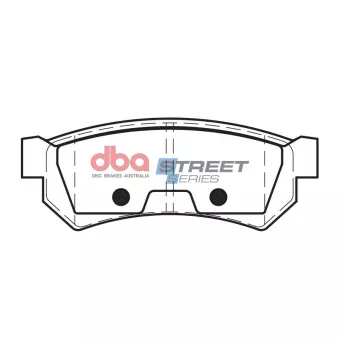 Jeu de 4 plaquettes de frein avant DBA Australia [DB2056SS]