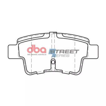 Jeu de 4 plaquettes de frein avant DBA Australia [DB2220SS]