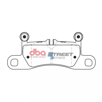 DBA Australia DB2229SS - Jeu de 4 plaquettes de frein avant