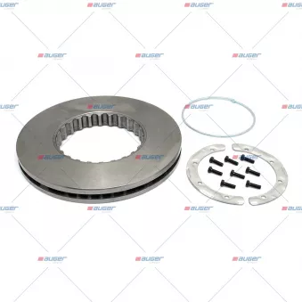 Jeu de 2 disques de frein avant AUGER OEM 5001864498
