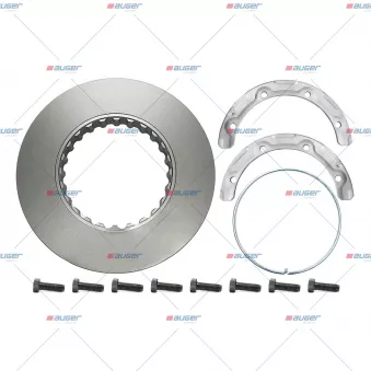 Jeu de 2 disques de frein avant AUGER OEM 85110495