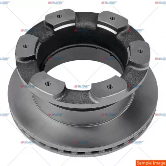 Jeu de 2 disques de frein avant AUGER OEM 2996049