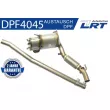 Filtre à particules / à suie, échappement LRT [DPF4045]