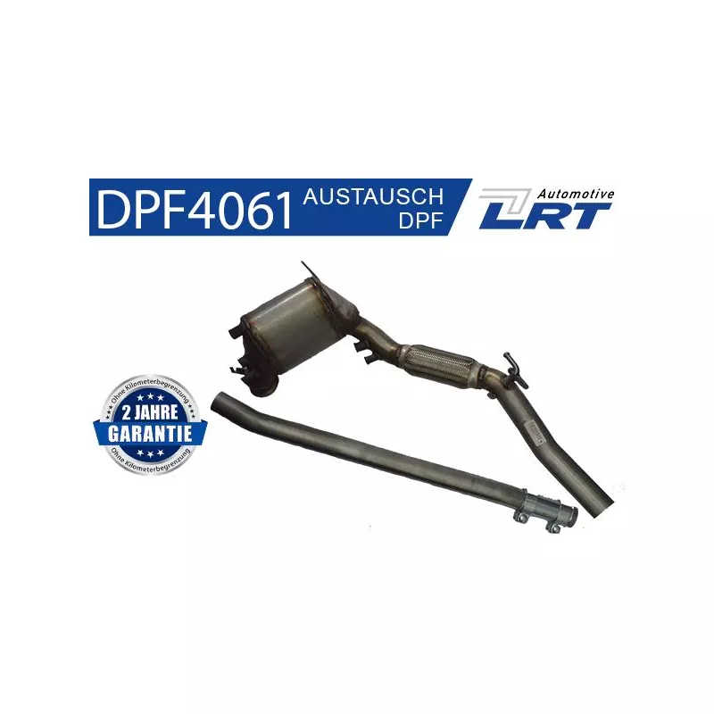 Filtre à particules / à suie, échappement LRT DPF4061 - Visuel 1