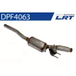 Filtre à particules / à suie, échappement LRT [DPF4063]