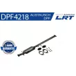 Filtre à particules / à suie, échappement LRT [DPF4218]