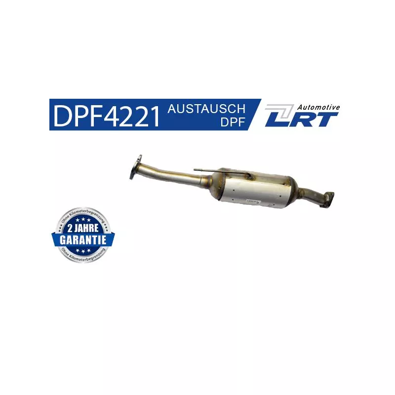 Filtre à particules / à suie, échappement LRT DPF4221 - Visuel 1