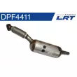 Filtre à particules / à suie, échappement LRT [DPF4411]