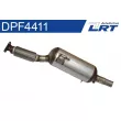 LRT DPF4411 - Filtre à particules / à suie, échappement