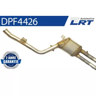 Filtre à particules / à suie, échappement LRT [DPF4426]