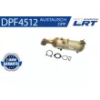 LRT DPF4512 - Filtre à particules / à suie, échappement