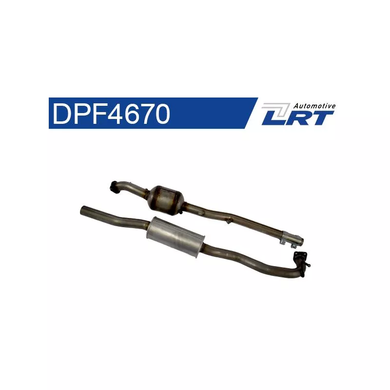 Filtre à particules / à suie, échappement LRT DPF4670 - Visuel 1