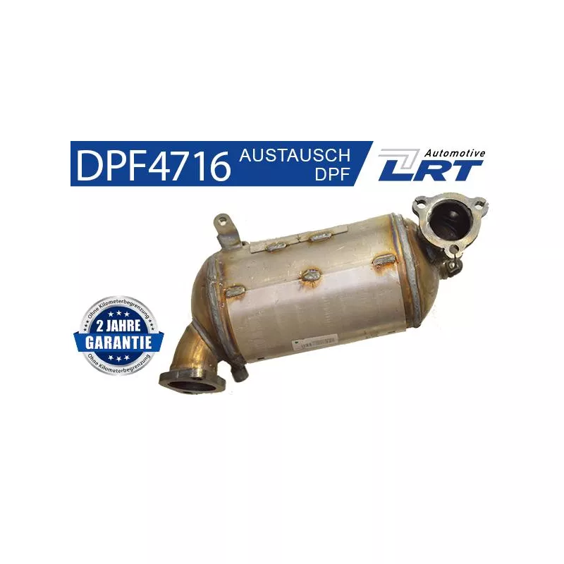 Filtre à particules / à suie, échappement LRT DPF4716 - Visuel 1