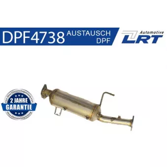 LRT DPF4738 - Filtre à particules / à suie, échappement