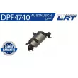 Filtre à particules / à suie, échappement LRT [DPF4740]