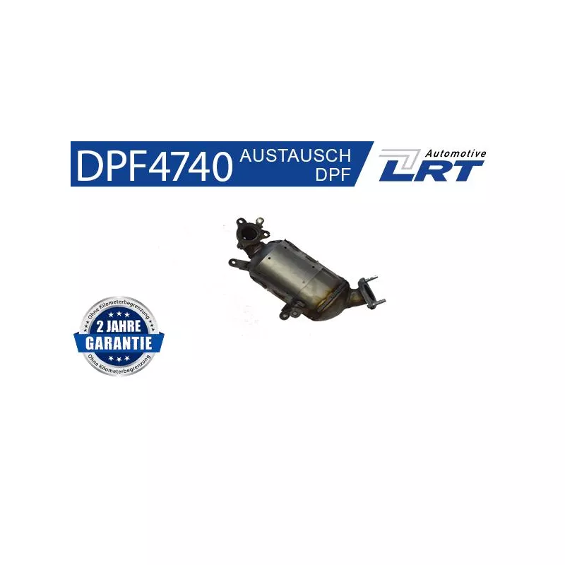 Filtre à particules / à suie, échappement LRT DPF4740 - Visuel 1
