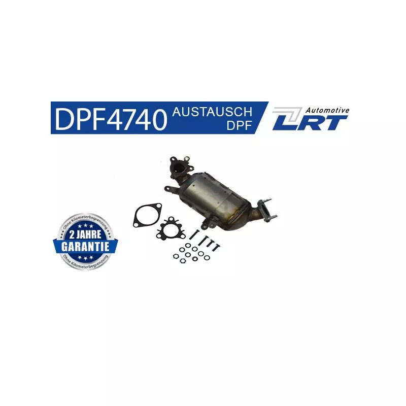 Filtre à particules / à suie, échappement LRT DPF4740 - Visuel 2