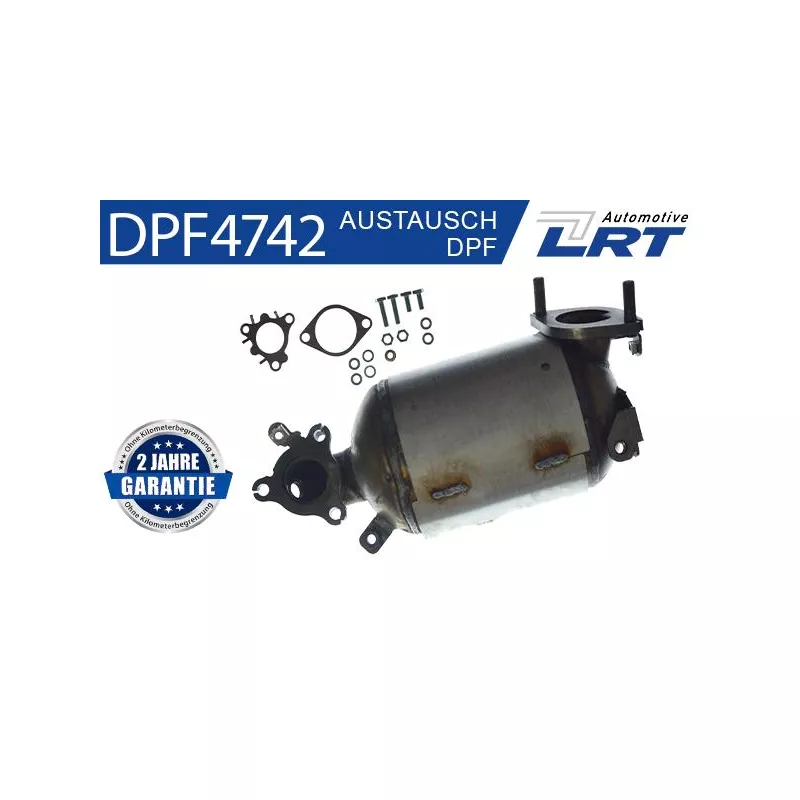 Filtre à particules / à suie, échappement LRT DPF4742 - Visuel 2