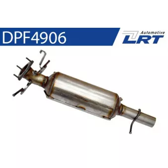 Filtre à particules / à suie, échappement LRT [DPF4906]