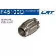 Tuyau flexible, échappement LRT [F45100Q]