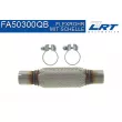 Tuyau flexible, échappement LRT [FA50300QB]