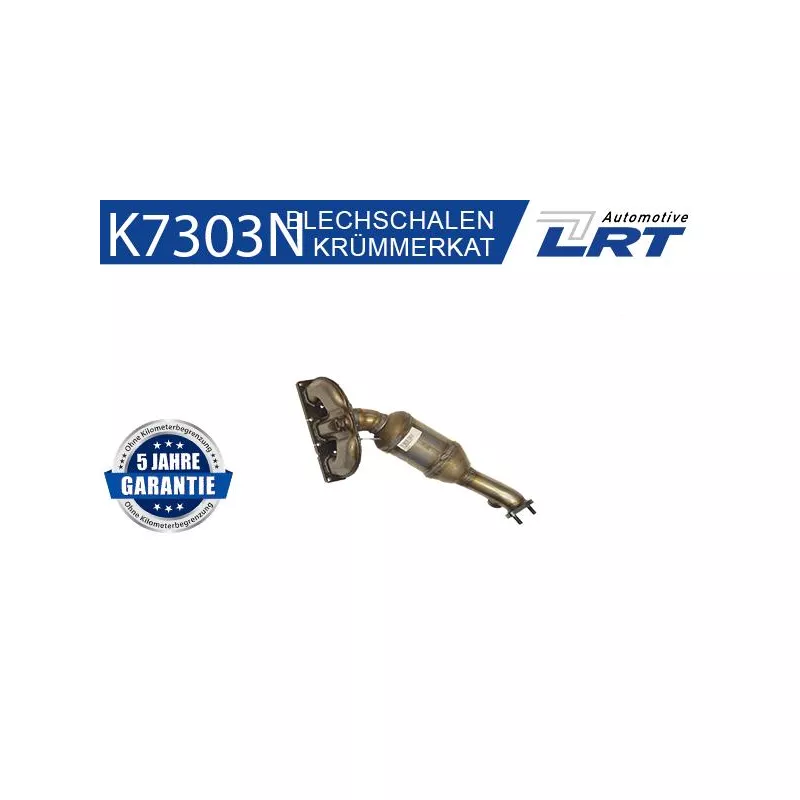 Catalyseur en coude LRT K7303N - Visuel 1