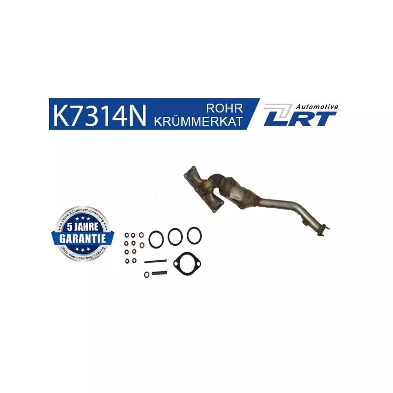 Catalyseur en coude LRT K7314N - Visuel 1